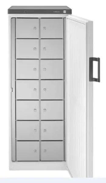 polar® multipolar® 380-14 F Gemeinschaftskühlschrank 14 verschließbaren Fächer