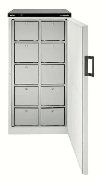 polar® multipolar® 481-10 S Gemeinschaftskühlschrank mit 10 Schubladen