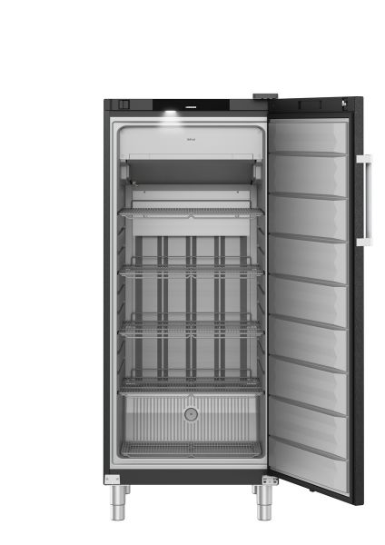 schwarzer gastro standgefrierschrank fffbvg 5501 liebherr nofrost