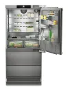 liebherr ecbne 8870 einbau kuehl gefrierkombination biofresh nofrost
